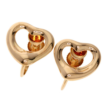 TIFFANY Heart Earrings, 18K Pink Gold, Women's, &Co.