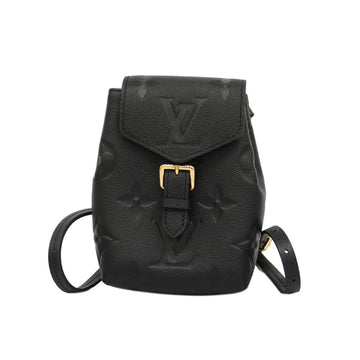 LOUIS VUITTON Backpack Monogram Empreinte Tiny M80596 Noir Ladies