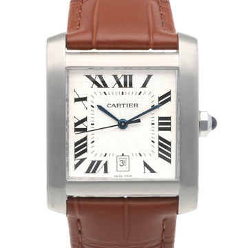 CARTIER Tank Francaise XXL Watch Stainless Steel 2564 Automatic Unisex  Overhauled