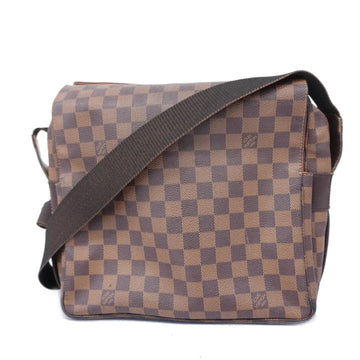 LOUIS VUITTON Shoulder Bag Damier Naviglio N45255 Ebene Men's Women's