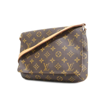 LOUIS VUITTON Shoulder Bag Monogram Musette Tango Short Strap M51257 Brown Women's