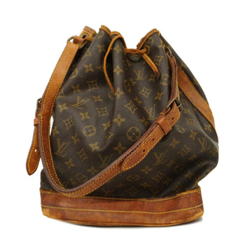 LOUIS VUITTON Shoulder Bag Monogram Noe M42224 Brown Ladies