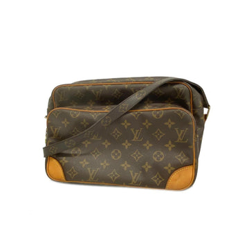 LOUIS VUITTON Shoulder Bag Monogram Nile M45244 Brown Ladies