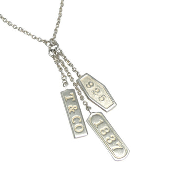 TIFFANY & Co. Necklace 1837 Element Silver 925 Men's Women's 55700m