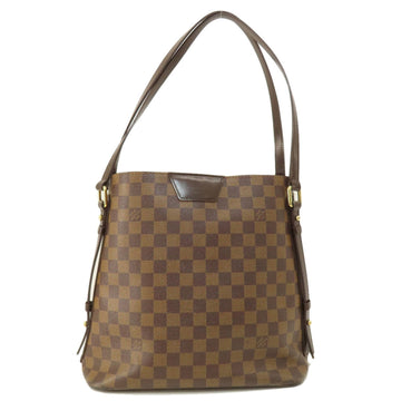 LOUIS VUITTON N41108 Cabas Rivington Damier Ebene Tote Bag Canvas Women's