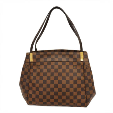 LOUIS VUITTON Shoulder Bag Damier Mariborn PM N41215 Ebene Women's