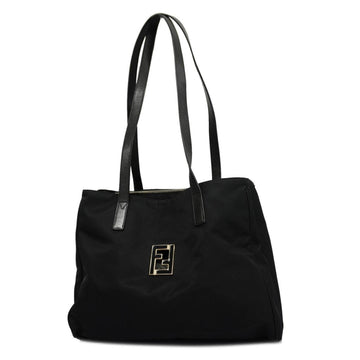 FENDI tote bag nylon black ladies