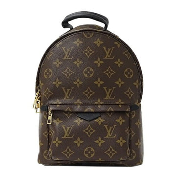 LOUIS VUITTON Bag Monogram Women's Backpack Palm Springs PM M44871 Brown Compact