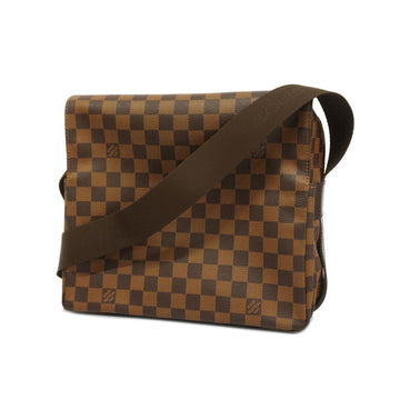 LOUIS VUITTON Shoulder Bag Damier Naviglio N45255 Ebene Men's