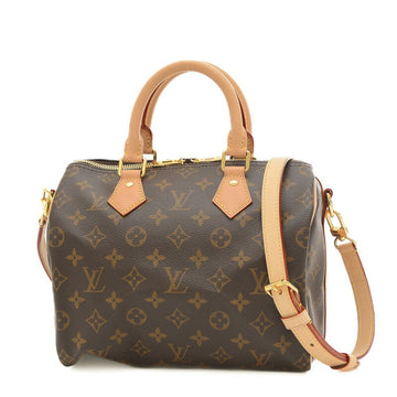 LOUIS VUITTON Monogram Speedy Bandouliere 25 Bag M41113