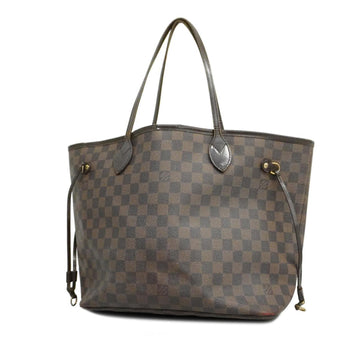 LOUIS VUITTON Tote Bag Damier Neverfull MM N51105 Ebene Women's