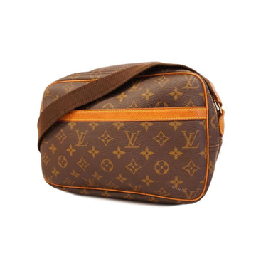 LOUIS VUITTON Shoulder Bag Monogram Reporter PM M45254 Brown Ladies