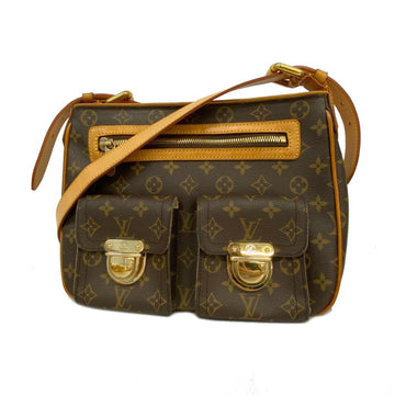 LOUIS VUITTON Shoulder Bag Monogram Hudson GM M40045 Brown Ladies