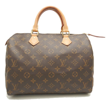 LOUIS VUITTON Monogram Speedy 30 M41108 Handbag Brown 251717