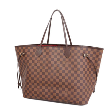 LOUIS VUITTON Tote Bag Damier Neverfull GM N51106 Ebene Women's