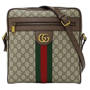 GUCCI bag ladies men brand shoulder Ophidia GG Supreme brown beige 547934