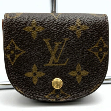 LOUIS VUITTON Porte Monet Guse Monogram M61970 Wallet Wallet/Coin Case Brown Women's Men's Accessories USED ITAPVEQTMP7C