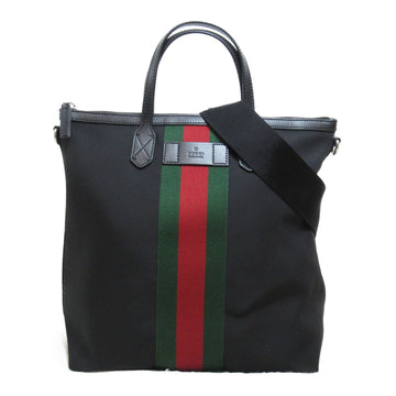 GUCCI OphidiaTote Bag Black Nylon 619751