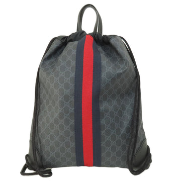 GUCCI 473872 GG Supreme Backpack/Daypack PVC Women's