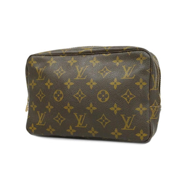 LOUIS VUITTON Pouch Monogram True Toilet 23 M47524 Brown Ladies