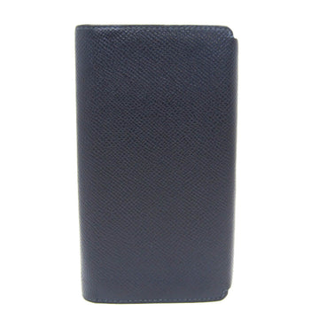 HERMES Epsom Leather Phone Flip Case Blue Nuit Etui Smart Classic