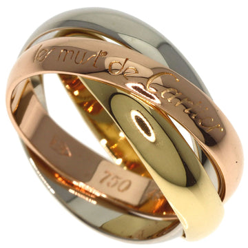 CARTIER Trinity #48 Ring K18 Yellow Gold/K18WG/K18PG Women's