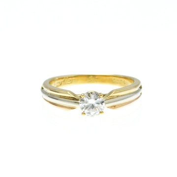 CARTIER Trinity Engagement Ring Diamond Pink Gold [18K],White Gold [18K],Yellow Gold [18K] Fashion Diamond Band Ring Carat/0.39 Gold