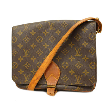 LOUIS VUITTON Shoulder Bag Monogram Cartesier 26 M51252 Brown Ladies