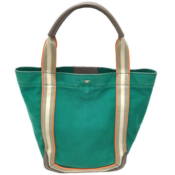 ANYA HINDMARCH Canvas Leather Green Men's Women's