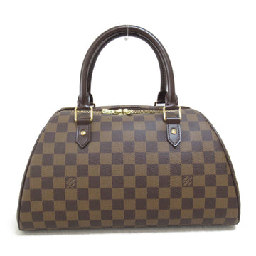 LOUIS VUITTON Rivera MM handbag Brown Ebene Damier PVC coated canvas N41434