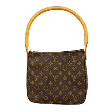 LOUIS VUITTON Shoulder Bag Monogram Looping MM M51146 Brown Ladies