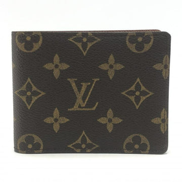 LOUIS VUITTON Portefeuille Multiple Wallet M60895 Monogram Brown