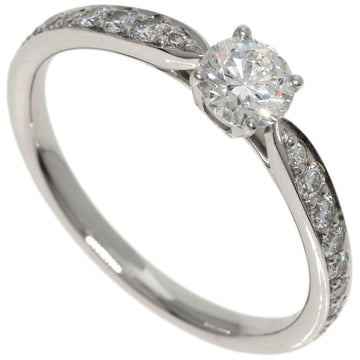 TIFFANY & Co. Harmony 1P Diamond Ring, Platinum PT950, Women's,