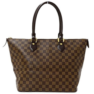 LOUIS VUITTON Damier Women's Tote Bag Saleya MM N51182 Brown