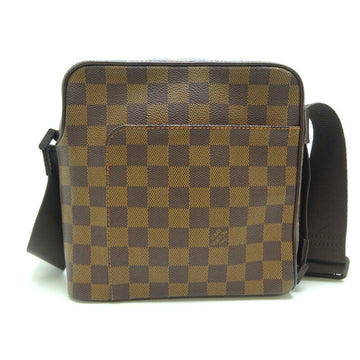 LOUIS VUITTON Olaf PM Women's and Men's Shoulder Bag N41442 Damier Ebene