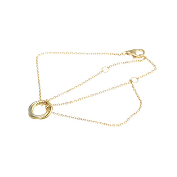 CARTIER Baby Trinity Bracelet B6036818 Pink Gold [18K],White Gold [18K],Yellow Gold [18K] No Stone Charm Bracelet Gold