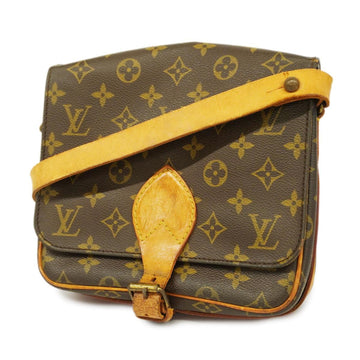 LOUIS VUITTON Shoulder Bag Monogram Cartesier 22 M51253 Brown Women's