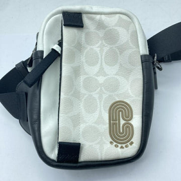 COACH Leather Shoulder Bag C4013