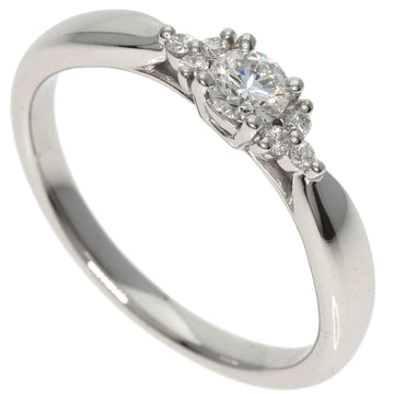 TIFFANY & Co. Harmony Cluster Diamond Ring, Platinum PT950, Women's,