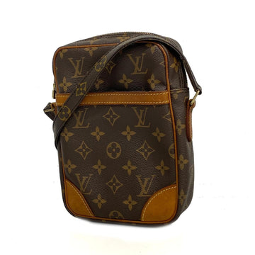 LOUIS VUITTON Shoulder Bag Monogram Danube M45266 Brown Ladies