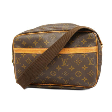 LOUIS VUITTON Shoulder Bag Monogram Reporter PM M45254 Brown Ladies