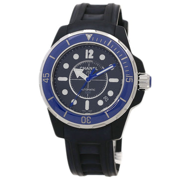 CHANEL H2561 J12 Marine 38 Watch Ceramic Rubber Men's