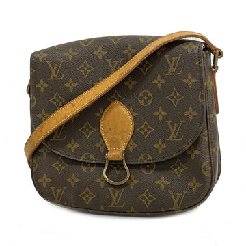 LOUIS VUITTON Shoulder Bag Monogram Saint Cloud M51242 Brown Ladies