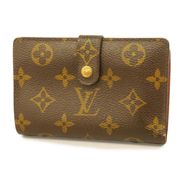 LOUIS VUITTON Wallet Monogram Portomone Vie Viennois M61663 Brown Ladies