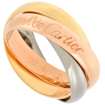 CARTIER Trinity MM Ring #47 K18YG K18PG K18WG Women's ITFKMOFS0DFK