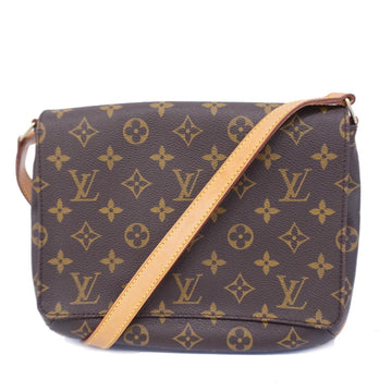 LOUIS VUITTON Shoulder Bag Monogram Musette Tango Short Strap M51257 Brown Women's