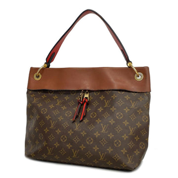 LOUIS VUITTON Shoulder Bag Monogram Tuileries Hobo M43155 Brown Women's