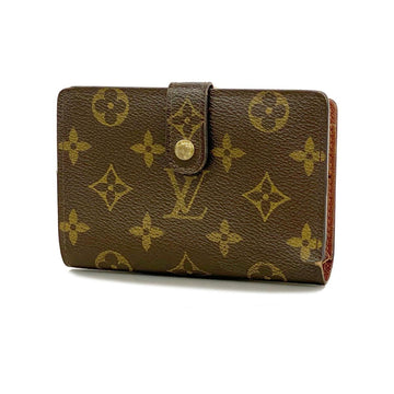 LOUIS VUITTON Wallet Monogram Porte Monnaie Biennois M61663 Brown Women's