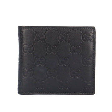 GUCCIssima Bi-fold Wallet Leather 146228・0416 Unisex