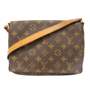 LOUIS VUITTON Shoulder Bag Monogram Musette Tango Short Strap M51257 Brown Ladies